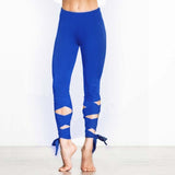 Ballerina Tie Up Yoga Leggings