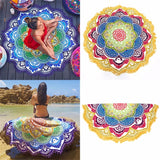 Limited Edition Rounded Mandala Boho Tapestry