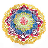Limited Edition Rounded Mandala Boho Tapestry