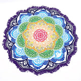 Limited Edition Rounded Mandala Boho Tapestry